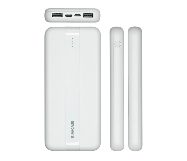 RIVACASE Powerbank VA2041 10000 mAh 10W biały - 1503820 - zdjęcie 3