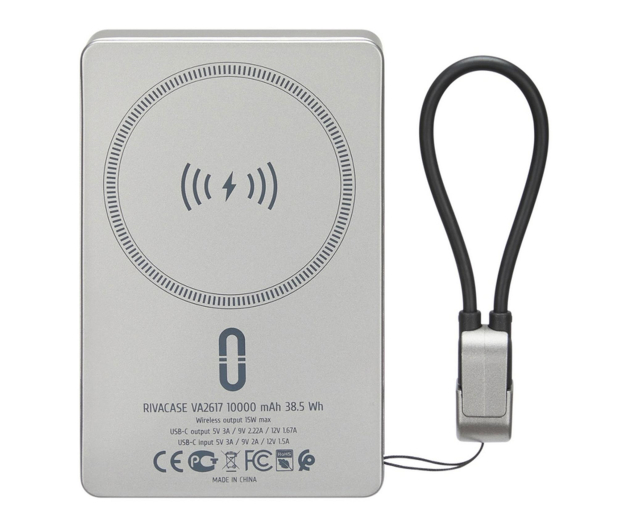 RIVACASE Powerbank VA2617 10000 mAh 20W szary - 1503845 - zdjęcie 2