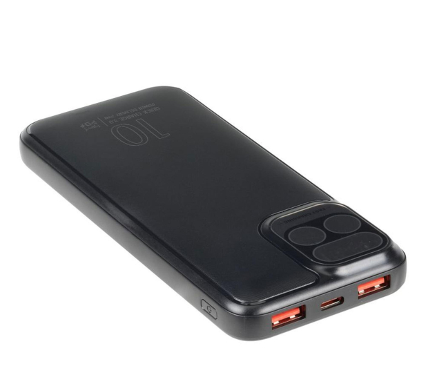 RIVACASE Powerbank VA2511 10000 mAh 20W czarny - 1503829 - zdjęcie 3