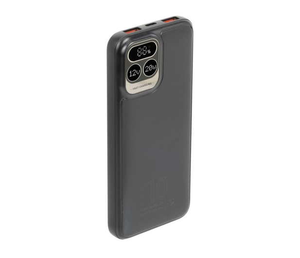 RIVACASE Powerbank VA2511 10000 mAh 20W czarny - 1503829 - zdjęcie