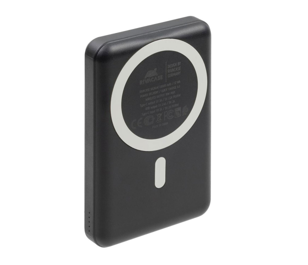 RIVACASE Powerbank VA2604 10000 mAh 20W czarny - 1503833 - zdjęcie