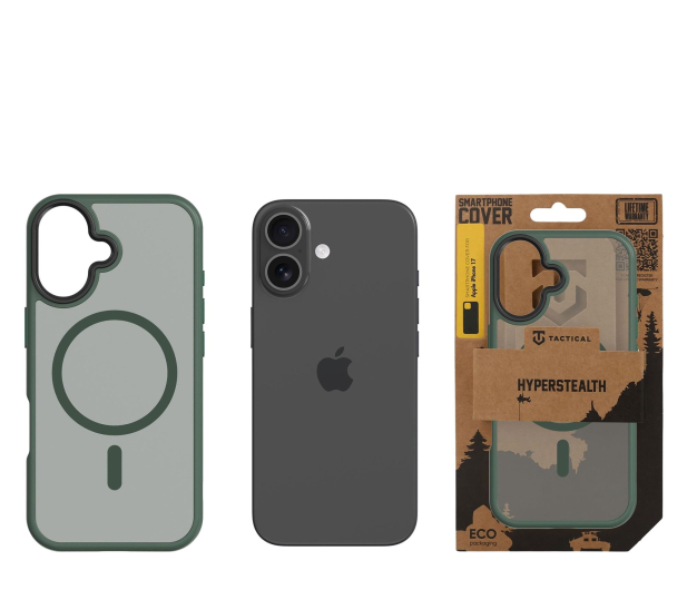 Tactical MagForce Hyperstealth Kryt pro Apple iPhone 17 Forest Green - 1514228 - zdjęcie 3