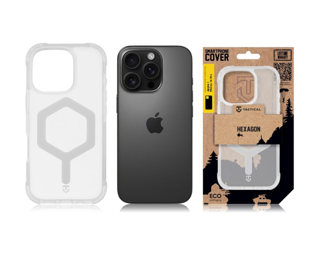 Tactical MagForce Hexagon Kryt pro Apple iPhone 16 Pro T-White - 1514014 - zdjęcie 4