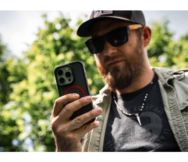 Tactical MagForce Hyperstealth 2.0 Kryt pro Apple iPhone 14 Black/Red - 1514075 - zdjęcie 4