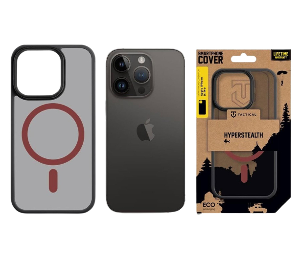 Tactical MagForce Hyperstealth 2.0 Kryt pro Apple iPhone 14 Pro Black - 1514076 - zdjęcie 3