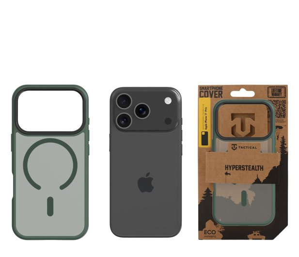 Tactical MagForce Hyperstealth Kryt pro Apple iPhone 17 Pro Forest Gr - 1514240 - zdjęcie 3