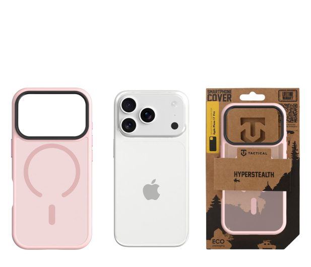 Tactical MagForce Hyperstealth Kryt pro Apple iPhone 17 Pro Pink Pant - 1514242 - zdjęcie 3