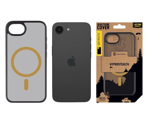 Tactical MagForce Hyperstealth 2.0 Kryt pro Apple iPhone 16e/17e Blac - 1514126 - zdjęcie 3