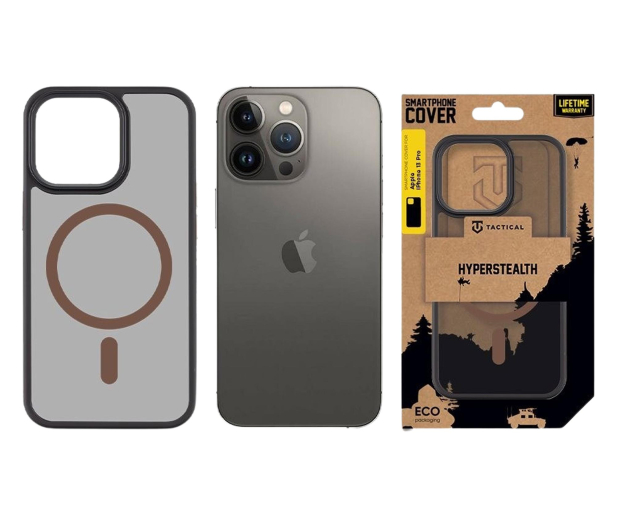 Tactical MagForce Hyperstealth 2.0 Kryt pro Apple iPhone 13 Pro Black - 1514147 - zdjęcie 3