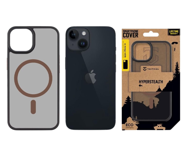 Tactical MagForce Hyperstealth 2.0 Kryt pro Apple iPhone 14 Black/Mou - 1514148 - zdjęcie 3