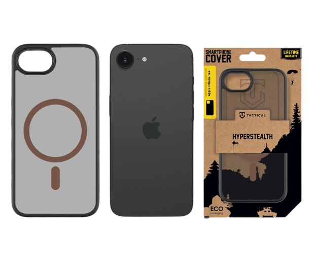 Tactical MagForce Hyperstealth 2.0 Kryt pro Apple iPhone 16e/17e Blac - 1514156 - zdjęcie 3