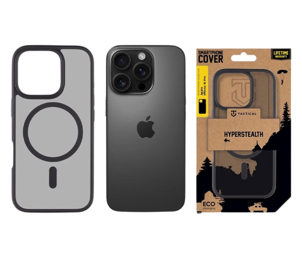 Tactical MagForce Hyperstealth Kryt pro Apple iPhone 16 Pro Asphalt - 1514095 - zdjęcie 3
