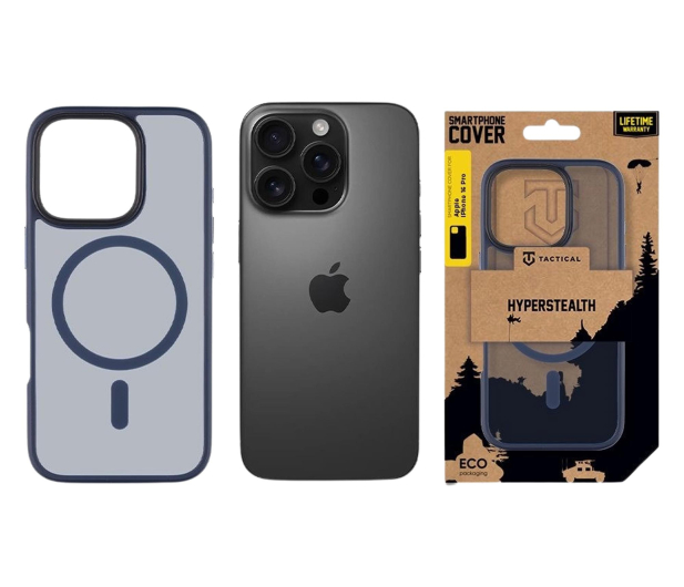 Tactical MagForce Hyperstealth Kryt pro Apple iPhone 16 Pro Deep Blue - 1514096 - zdjęcie 3