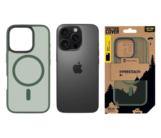 Tactical MagForce Hyperstealth Kryt pro Apple iPhone 16 Pro Forest Gr - 1514097 - zdjęcie 3