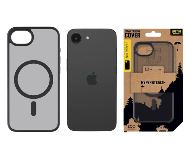 Tactical MagForce Hyperstealth Kryt pro Apple iPhone 16e/17e Asphalt - 1514127 - zdjęcie 3
