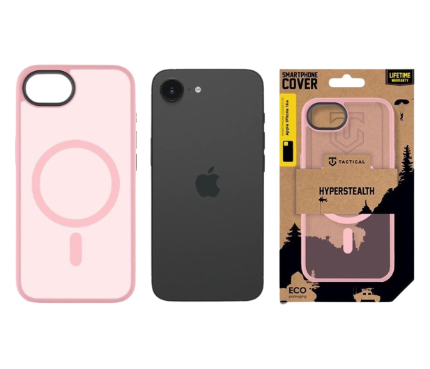 Tactical MagForce Hyperstealth Kryt pro Apple iPhone 16e/17e Pink Pan - 1514131 - zdjęcie 3