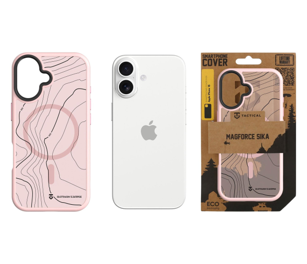 Tactical MagForce Hyperstealth Sika Kryt pro Apple iPhone 16 Pink Pan - 1514182 - zdjęcie 3
