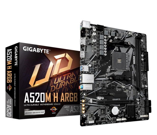 Gigabyte A520M H ARGB - 1513001 - zdjęcie