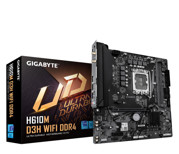 Gigabyte H610M D3H WIFI DDR4 - 1512977 - zdjęcie