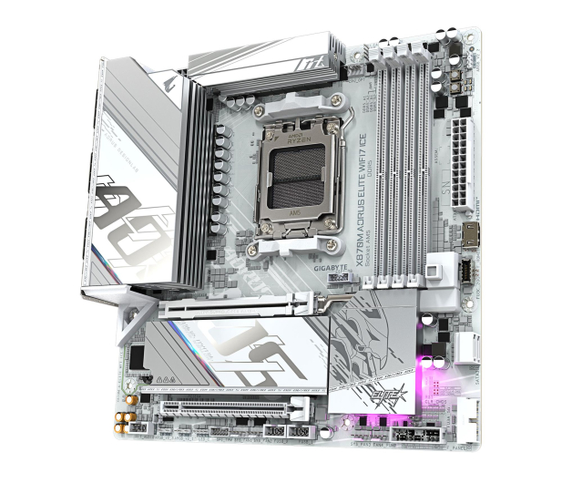 Gigabyte X870M A ELITE WF7 ICE - 1512987 - zdjęcie 2
