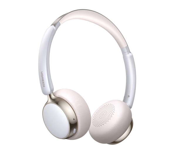 UGREEN Słuchawki nauszne Studio Plus HP207 Bluetooth srebrno-białe - 1513546 - zdjęcie