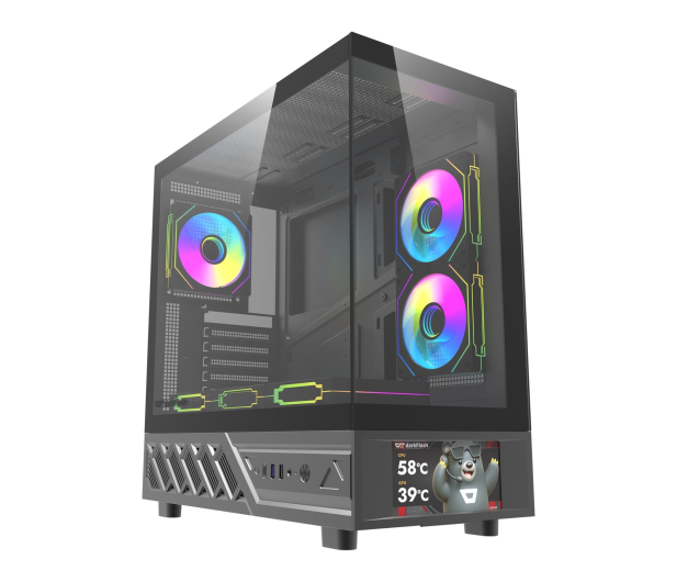 DarkFlash DS950V Black With Display + 6 Fans - 1526234 - zdjęcie 8