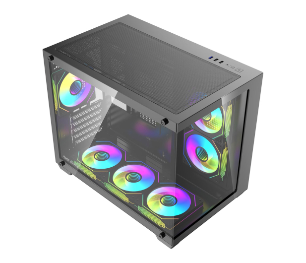 DarkFlash B275 PRO Black + 6 Fans - 1526246 - zdjęcie 8
