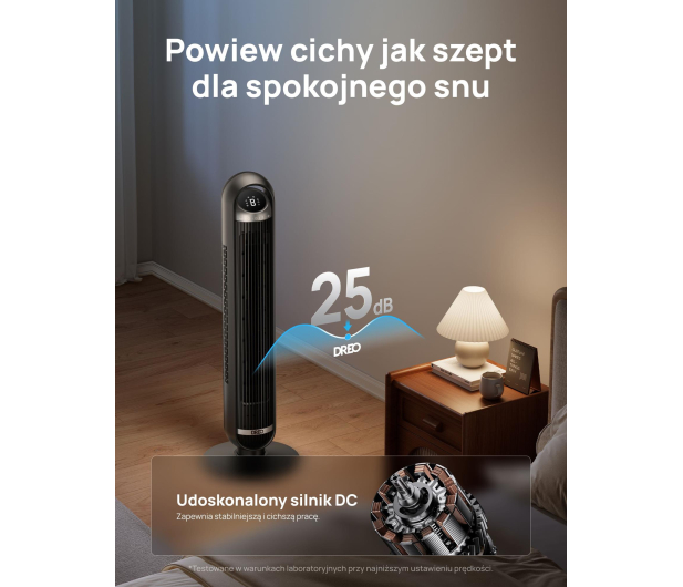 DREO Wentylator Dreo Tower Fan 413S - 1519064 - zdjęcie 6