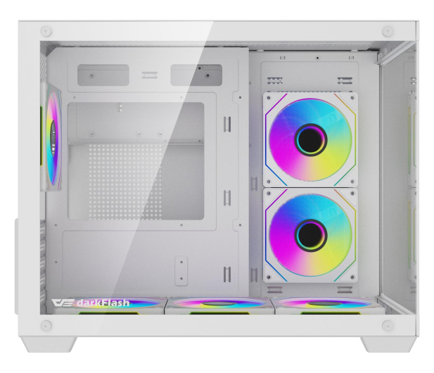 DarkFlash B275 PRO White + 6 Fans - 1526247 - zdjęcie 2