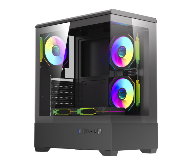 DarkFlash C365 Black + 5 Fans - 1526241 - zdjęcie