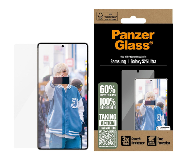 PanzerGlass Ultra-Wide Fit do Samsung Galaxy S25 Ultra - 1538929 - zdjęcie