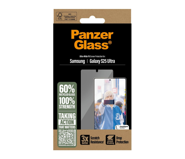 PanzerGlass Ultra-Wide Fit do Samsung Galaxy S25 Ultra - 1538929 - zdjęcie 3