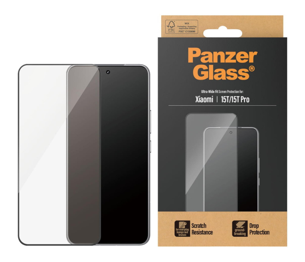 PanzerGlass Ultra-Wide Fit do Xiaomi 15T / 15T Pro - 1538935 - zdjęcie
