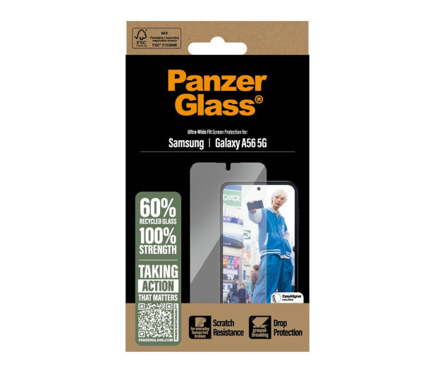PanzerGlass Ultra-Wide Fit do Samsung Galaxy A56 5G - 1538924 - zdjęcie 4