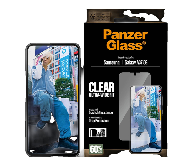PanzerGlass Ultra-Wide Fit do Samsung Galaxy A37 5G - 1538923 - zdjęcie
