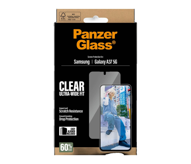 PanzerGlass Ultra-Wide Fit do Samsung Galaxy A37 5G - 1538923 - zdjęcie 4