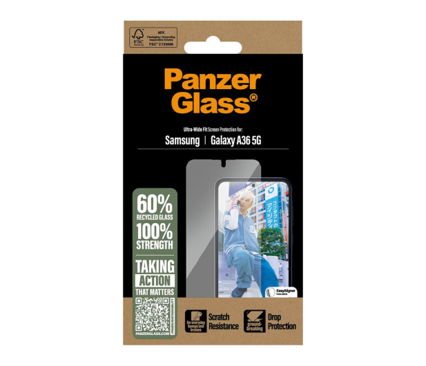 PanzerGlass Ultra-Wide Fit do Samsung Galaxy A36 5G - 1538922 - zdjęcie 4