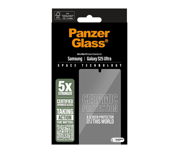 PanzerGlass Ultra-Wide Fit do Samsung Galaxy S25 Ultra ceramic - 1538880 - zdjęcie 4