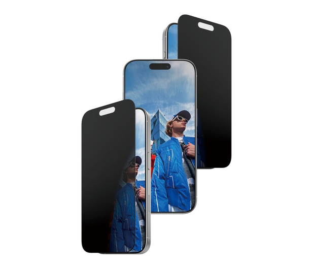 PanzerGlass Ultra-Wide Fit Fastfit do iPhone 17 / 16 Pro privacy - 1539017 - zdjęcie 2
