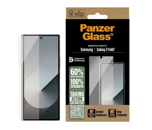 PanzerGlass Classic Fit do Samsung Galaxy Z Fold7 - 1538893 - zdjęcie 2