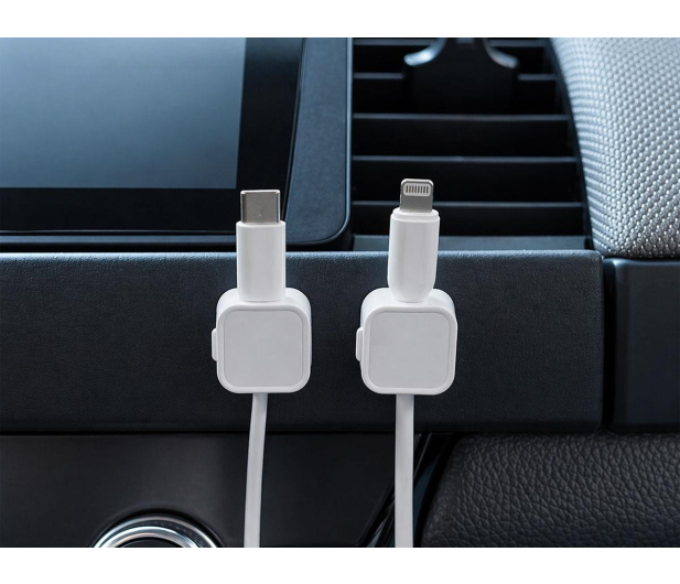 Mobile Origin Cable Cord Organizer Holder CB8 White - 1537890 - zdjęcie 4