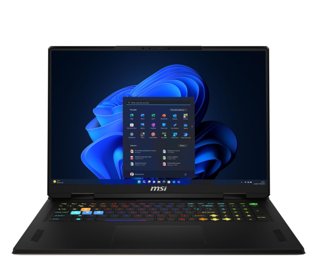 MSI Raider 18 HX Ultra 9-275HX/32GB/1TB/Win11 RTX5070Ti 240Hz - 1541202 - zdjęcie