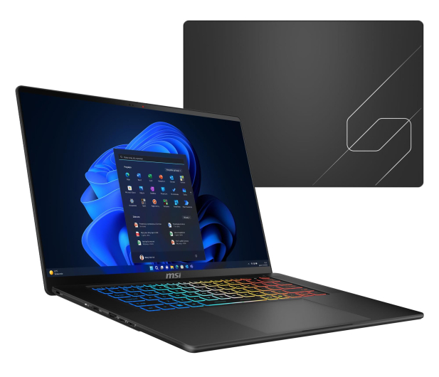 MSI Stealth 16 AI+ Ultra 9-386H/32GB/1TB/Win11P RTX5080 OLED - 1541189 - zdjęcie