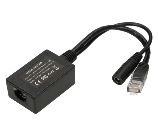 ExtraLink 1 Portowy Inwerter PoE Wejście 1x 1000Mb/s RJ45/Jack 10-30V, - 1541535 - zdjęcie 2