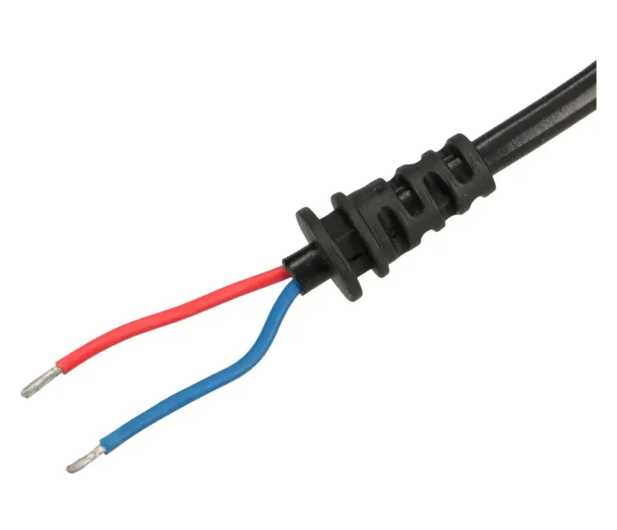 ExtraLink Kabel zasilający prosty DC JACK 5.5/2.1mm 1m - 1541588 - zdjęcie 2