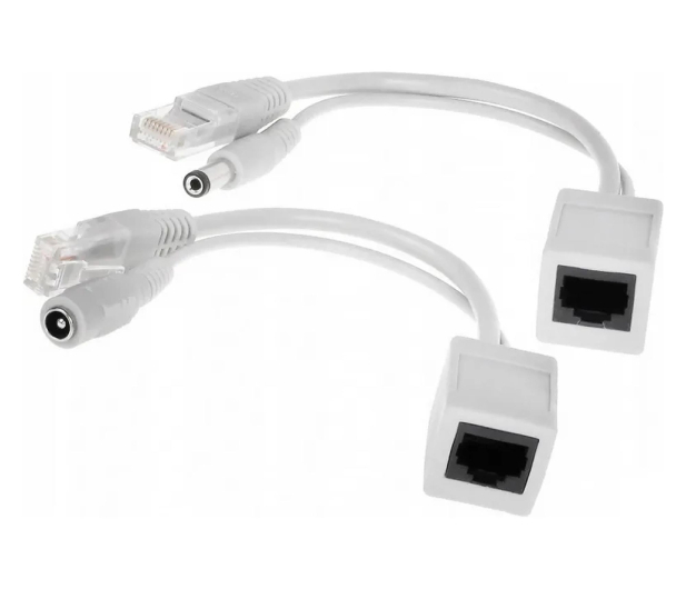 ExtraLink 1 Portowy PoE Injector PoE Injector i Splitter, 100Mb/s - 1541536 - zdjęcie