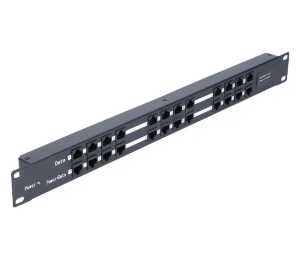 ExtraLink 12 Portowy PoE Injector 12x 100Mb/s RJ45, Obudowa Rack - 1541542 - zdjęcie 2