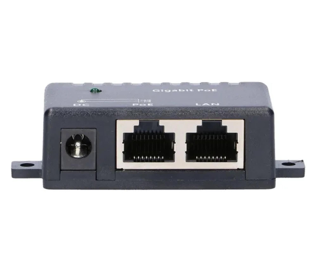 ExtraLink 1 Portowy Gigabit PoE Injector 1x 1000Mb/s RJ45, Kostka - 1541541 - zdjęcie 4