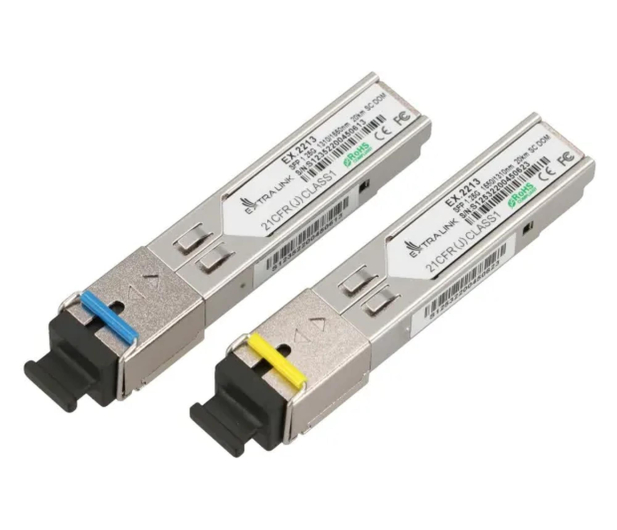 ExtraLink SFP 1.25G WDM jednomodowy 20km SC PARA - 1542994 - zdjęcie 2