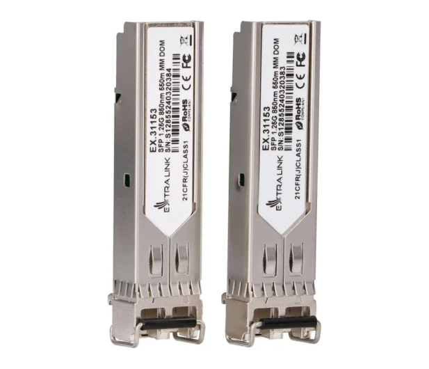 ExtraLink SFP 1.25G 2-pack LC/UPC 550m multi mode - 1542977 - zdjęcie